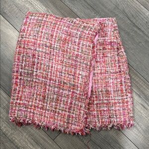 Forever 21 Pink Tweed Skirt